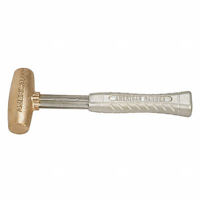 AMERICAN HAMMER AM3BZAG Sledge Hammer 3 lb 12 In Aluminum