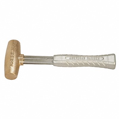 AMERICAN HAMMER AM4BZAG Sledge Hammer 4 lb 12 In Aluminum