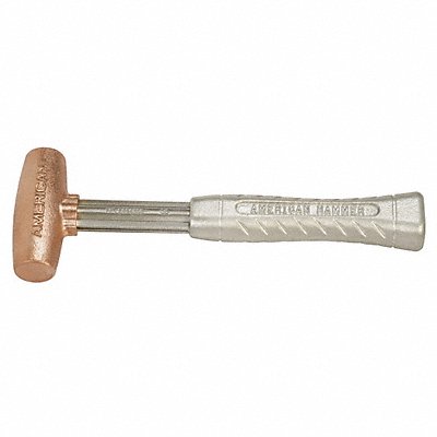 AMERICAN HAMMER AM2CUAG Sledge Hammer 2 lb 12 In Aluminum