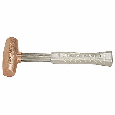 AMERICAN HAMMER AM3CUAG Sledge Hammer 3 lb 12 In Aluminum