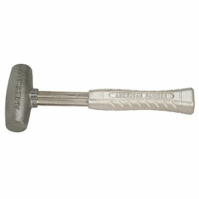 AMERICAN HAMMER AM4ZNAG Sledge Hammer 4 lb 12 In Aluminum