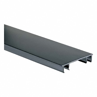 PANDUIT HC4LG6 Wire Duct Cover Hinging Gray L 6 Ft