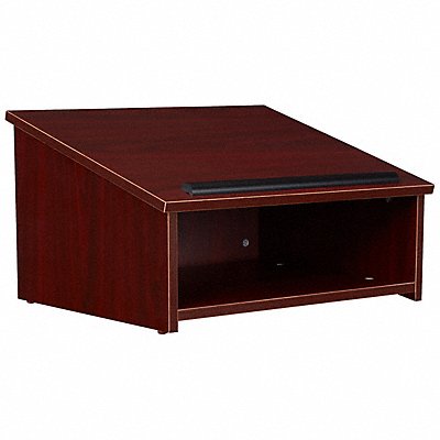 OKLAHOMA SOUND 22MY Tabletop Lectern Mahogany 13-3/4 H