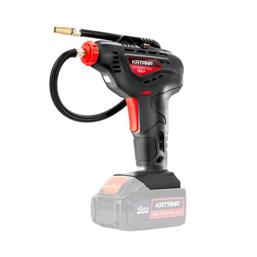 KATANA 220120 by Kincrome 18V CHARGE-ALL Lithium-Ion Cordless Digital Pressure Tyre Inflator
