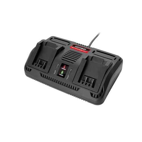 KATANA 220310 by Kincrome 18V CHARGE-ALL Lithium-Ion Dual Port Twin Battery Charger