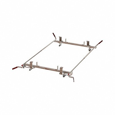 WEATHER GUARD 224303 Van Roof Rack Aluminum White
