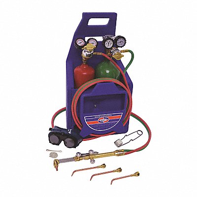 UNIWELD KL714P Braze/Weld/Cut Outfit Light Duty