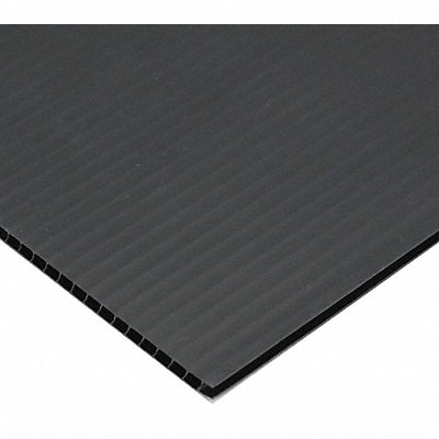 CROWNHILL PACKAGING INC G1061 Corr Plastic Sheets 15 x91 Blk PK40