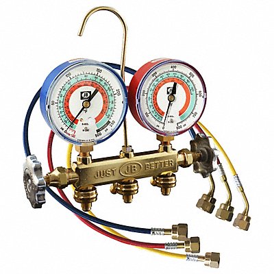 JB INDUSTRIES 22733RF18 Natural gas valve 18 Hose L Brass