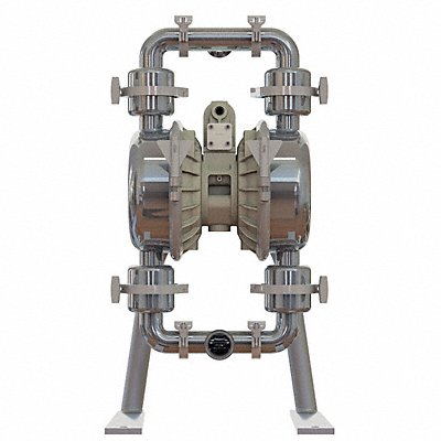 VERSA-MATIC E2SJ5F5S0C3A Double Diaphram Pump FNPT PTFE/SSteel 1/2 147gpm