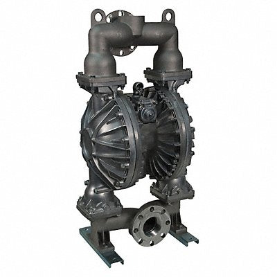 DAYTON 22A595 Double Diaphram Pump NPT/Flange BunaN 3/4 215gpm