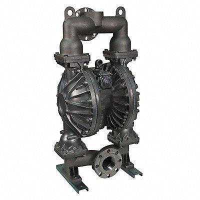 DAYTON 22A596 Double Diaphram Pump NPT/Flange TPV 3/4in 215gpm