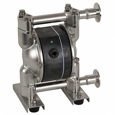 DAYTON 22A602 Double Diaphram Pump FNPT Hytrel/SStl 1/4 14gpm