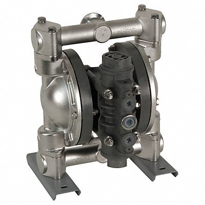 DAYTON 22A605 Double Diaphram Pump FNPT PTFE/SSteel 1/4in 32gpm