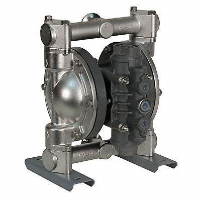 DAYTON 22A607 Double Diaphram Pump FNPT PTFE/SSteel 3/8in 46gpm