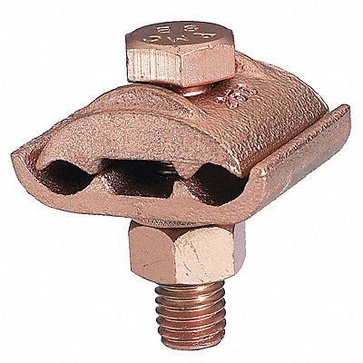 BURNDY GC2626 Connector Copper Overall L 1.74in