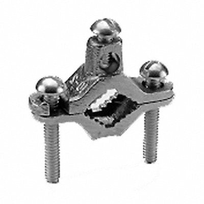 BURNDY C22D Connector Bronze Overall L 2.38in