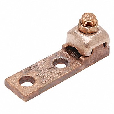 BURNDY QA342N Mechanical Connector Copper 1/2 in Hex