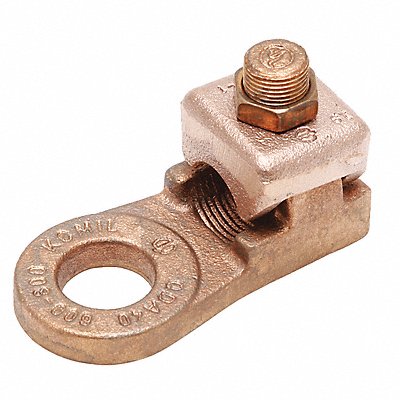 BURNDY QDA8C Mechanical Connector Copper 3/8 in Hex