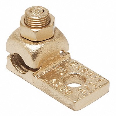 BURNDY QB28 Mechanical Connector Copper 3/8 in Hex