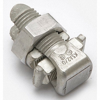 BURNDY KSA20 Split Bolt Connector Tin Plated Al Square Head
