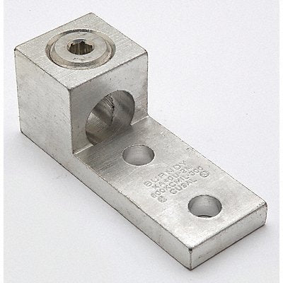 BURNDY KA40U2N Mechanical Connector Aluminum 1/2 in Hex