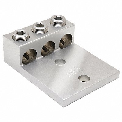 BURNDY K3A2U2 Mechanical Connector Aluminum 5/16 in Slotted
