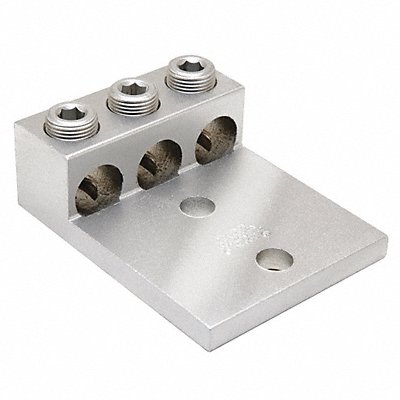 BURNDY K3A29U2N Mechanical Connector Aluminum 1/2 in Slotted