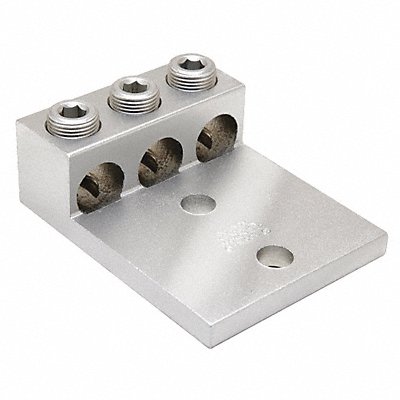 BURNDY K3A36U2N Mechanical Connector Aluminum 1/2 in Slotted