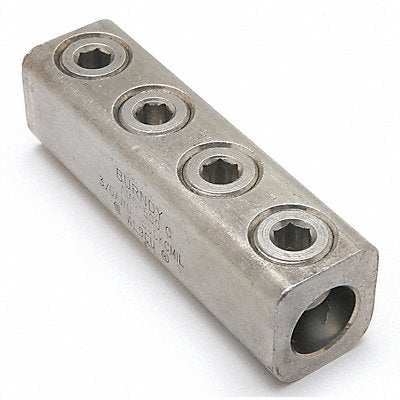 BURNDY AMS500 Mechanical Connector Aluminum 13/16 in Hex