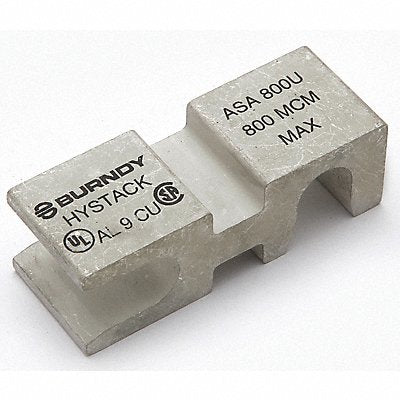 BURNDY ASA1000U Mechanical Connector Aluminum Not Applicable