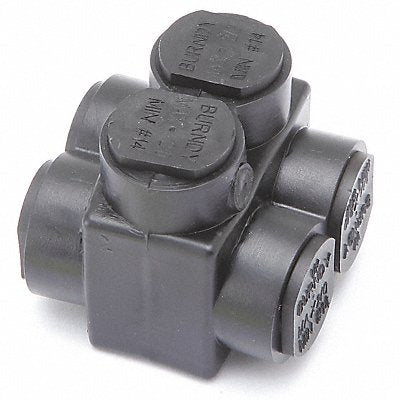 BURNDY 1PLD202 Insulated Multitap Connector Unplated 14 AWG 2/0 AWG