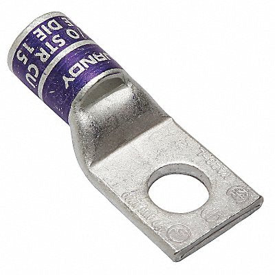 BURNDY YA28LBOX One Hole Lug Compression Connector STD Purple 15