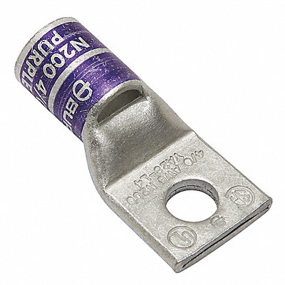 BURNDY YA28L4BOX One Hole Lug Compression Connector STD Purple 15