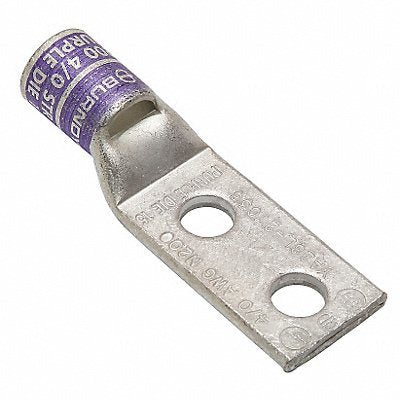 BURNDY YA28L2TC38 Two Hole Lug Compression Connector STD Purple 15