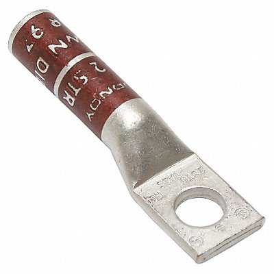 BURNDY YA2CN One Hole Lug Compression Connector Long Brown 10