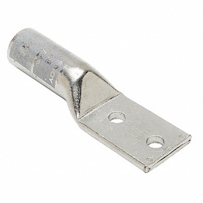 BURNDY YA442N Two Hole Lug Compression Connector Long White 27