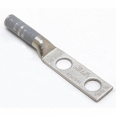 BURNDY YA3C2TC38 Two Hole Lug Compression Connector Long White 9
