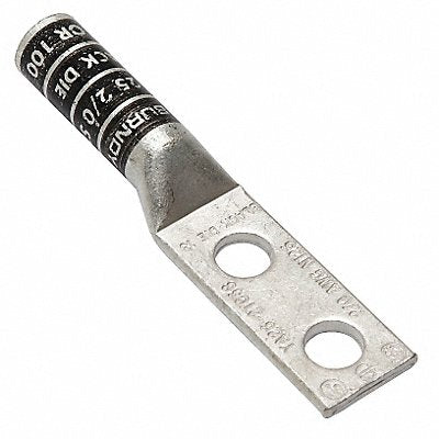 BURNDY YA262TC38 Two Hole Lug Compression Connector Long Black 13