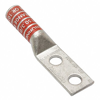 BURNDY YA272TC38 Two Hole Lug Compression Connector Long Orange 14