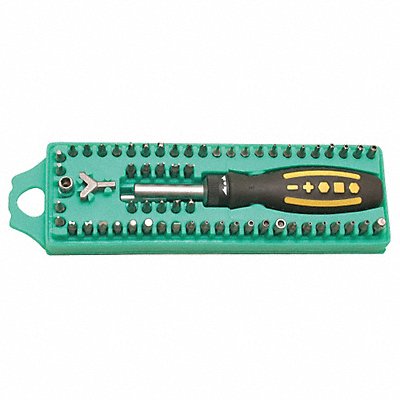 ECLIPSE 800081 Multi-Bit Screwdriver NumBits 60