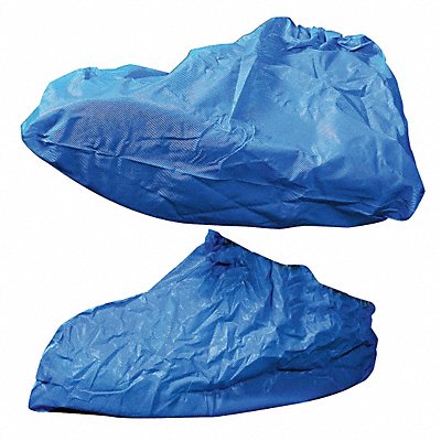 CELLUCAP 26011B Shoe Covers Polyethylene Blue XL PK300