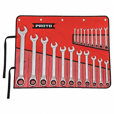 PROTO JSCVT20S Combination Wrench St Steel Polish Standard Offset