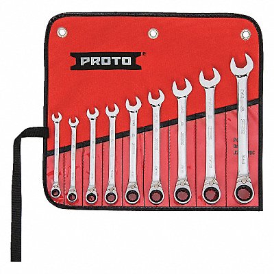 PROTO JSCVT9S Combination Wrench St Steel Polish Standard Offset