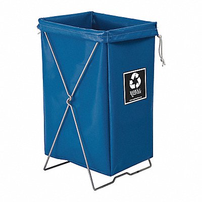 ROYAL BASKET TRUCKS G00BBXEBK Enviro Hamper Kit 30 gal Blue