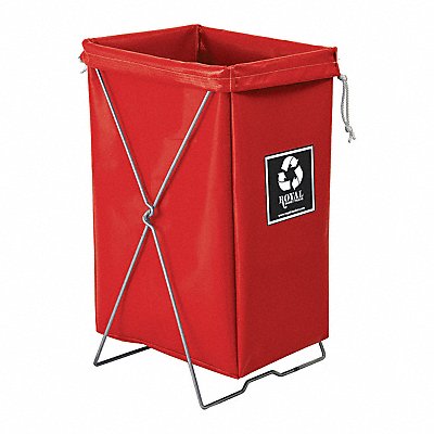 ROYAL BASKET TRUCKS G00RRXEBK Enviro Hamper Kit 30 gal Red