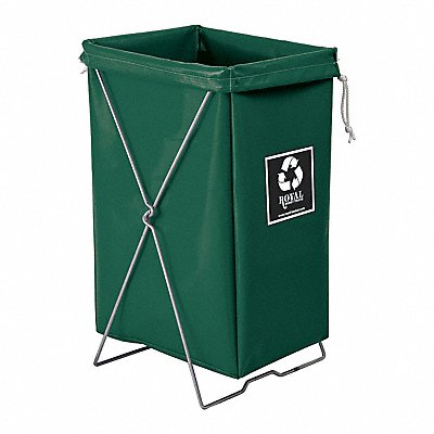 ROYAL BASKET TRUCKS G00EEXEBK Enviro Hamper Kit 30 gal Green