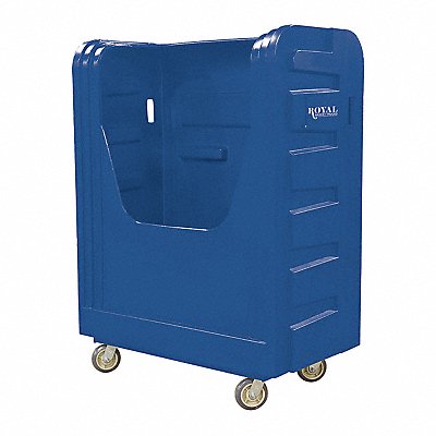 ROYAL BASKET TRUCKS G48BLXBFA6UNN Poly Bulk Truck 48 cu ft Blue