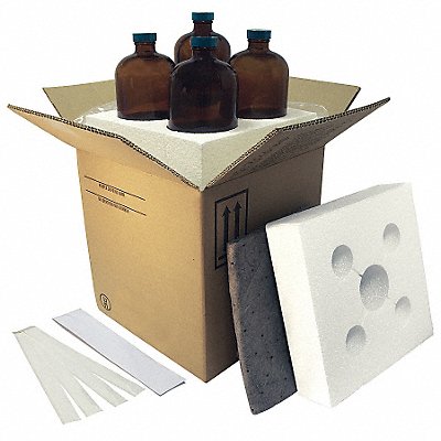 BERLIN HMS6443M Hazardous Material Shipping Kit 200# PK4