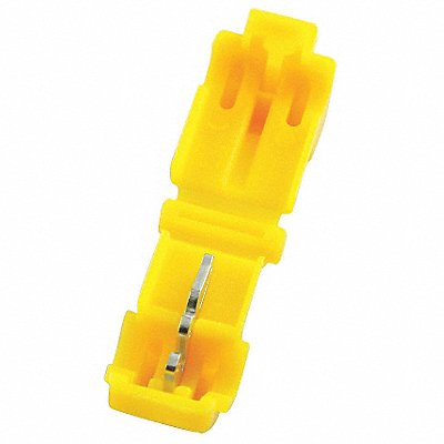POWER FIRST 22EW67 InsulDsplConn Yellow T Tap Nyl PK50
